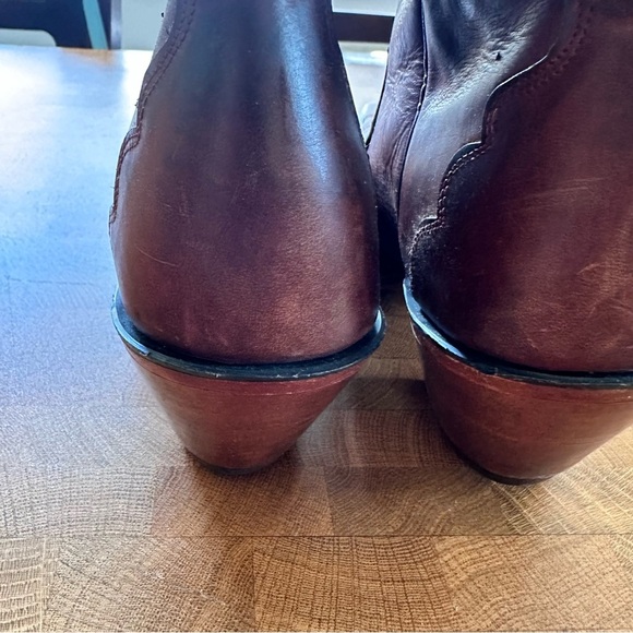 Justin Reba McEntire Chelsea Cognac Tall Top Boot- Women’s Size 7.5B - Picture 7 of 9